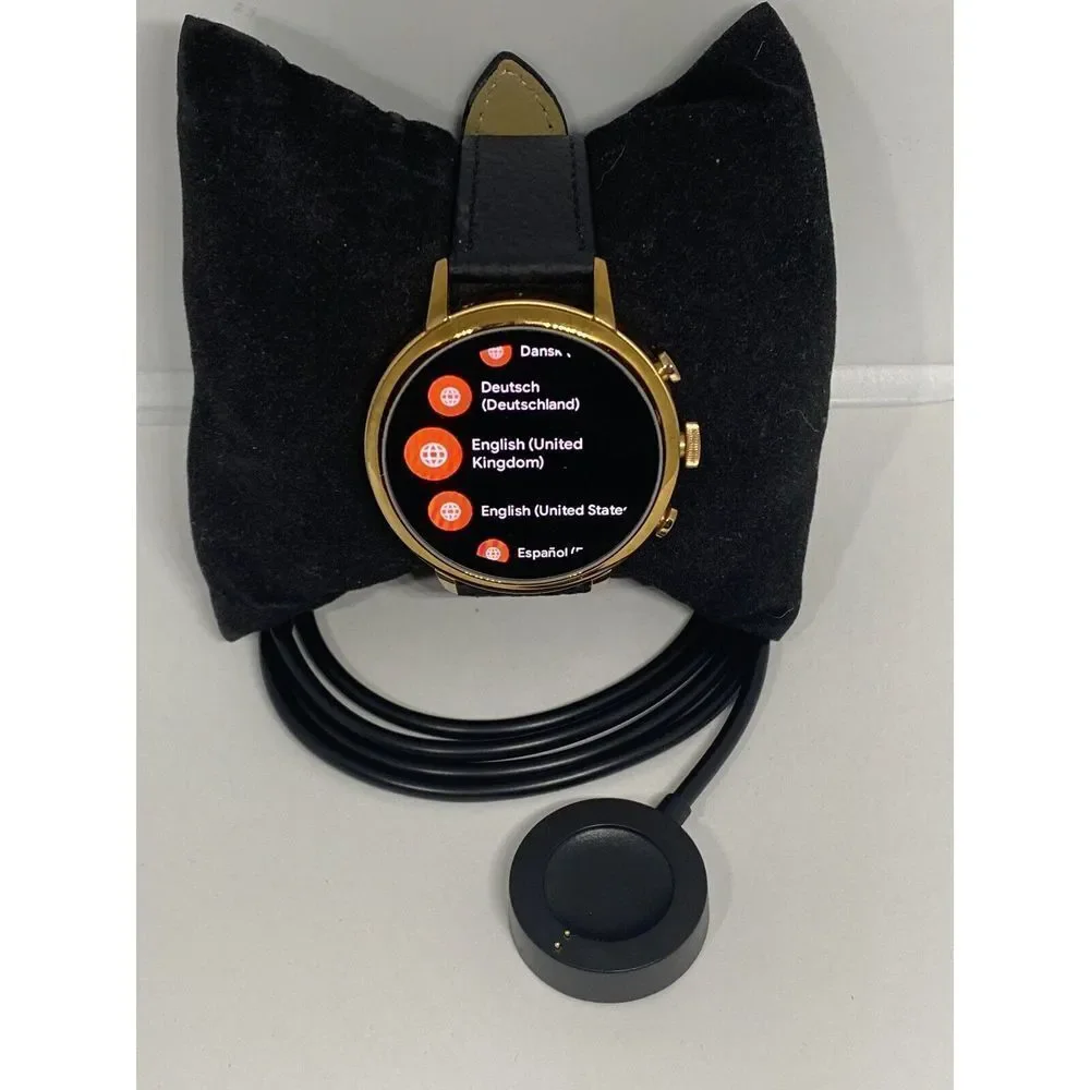 Fossil Gen 4 Authentic Digital Dial Smart Watch Custom Band FTW6016 AB186